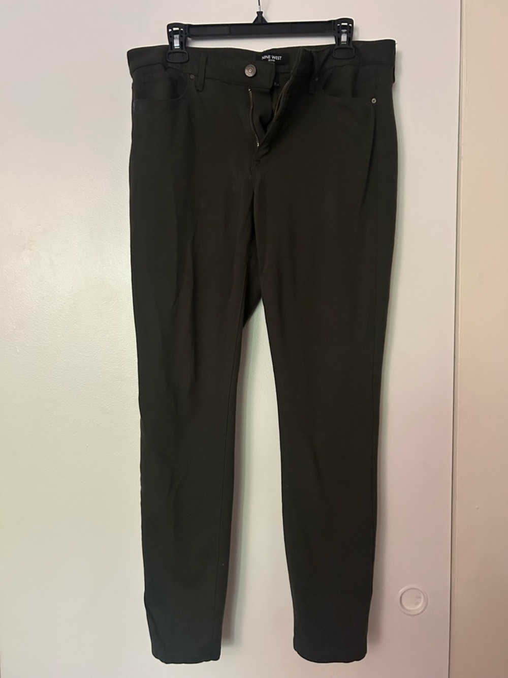 Nine West Olive Green Stretch jeans